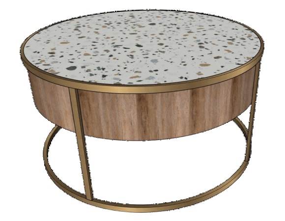 圆形茶几家具SU模型 SU模型免费下载_sketchup模型