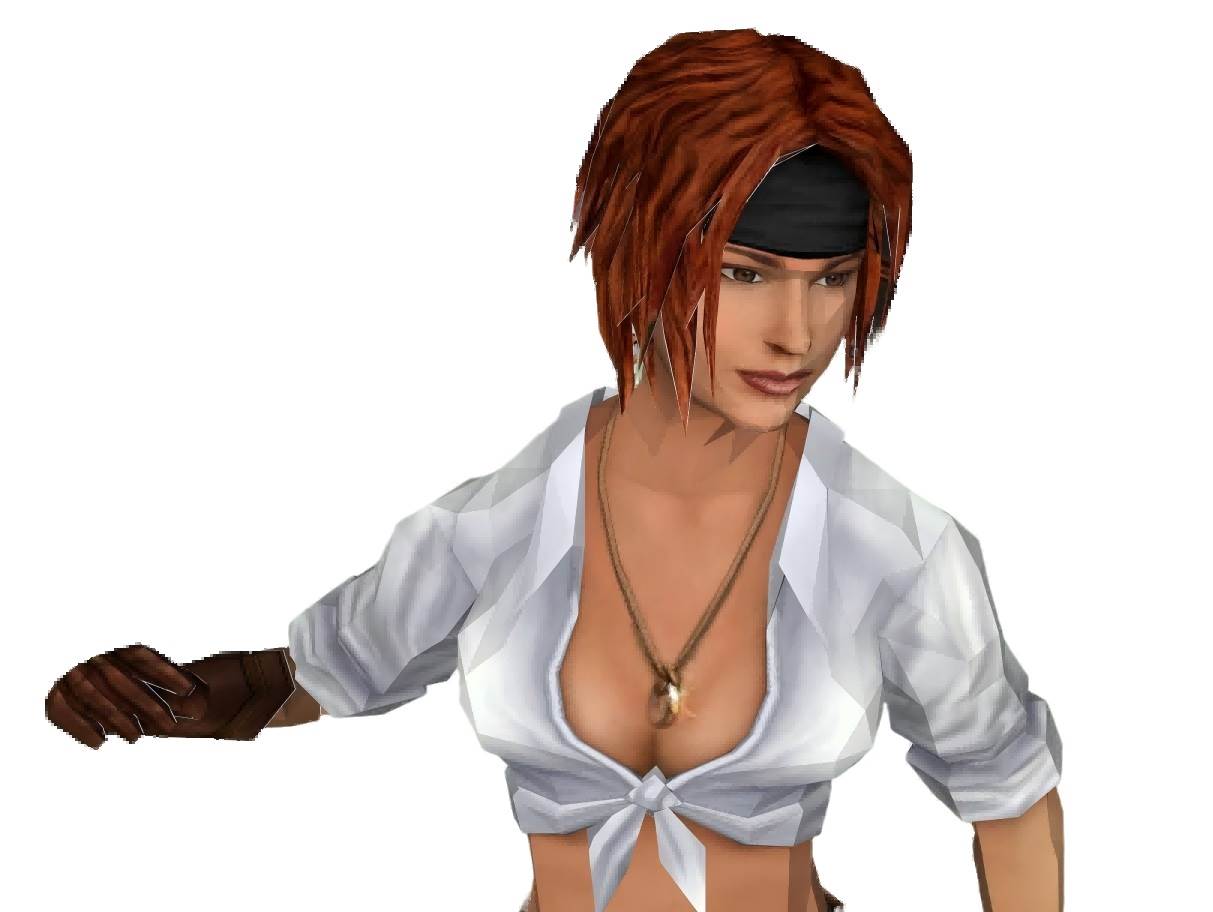 女人游戏角色人物SU模型 SU模型免费下载_sketchup模型