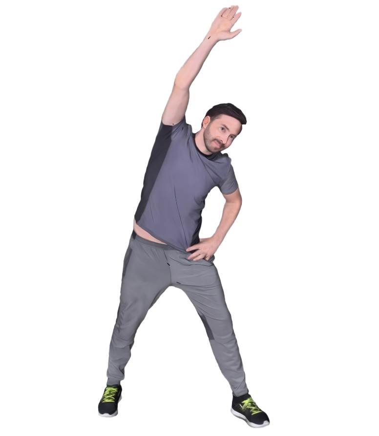 做早操的男子人物SU模型 SU模型免费下载_sketchup模型