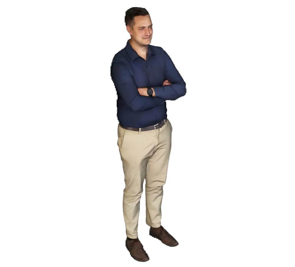 站着的外国男子人物SU模型 SU模型免费下载_sketchup模型