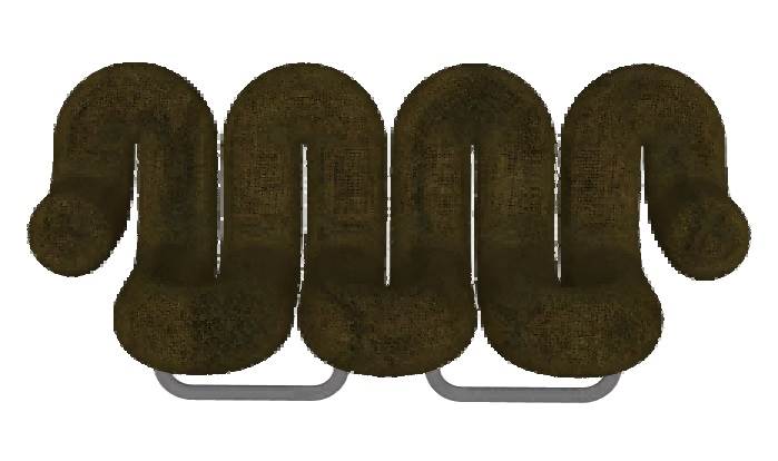 艺术简约沙发SU下载沙发SU模型 SU模型免费下载_sketchup模型