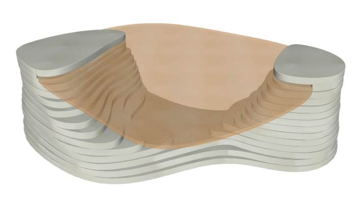 创意抽象茶几SU模型 SU模型免费下载_sketchup模型