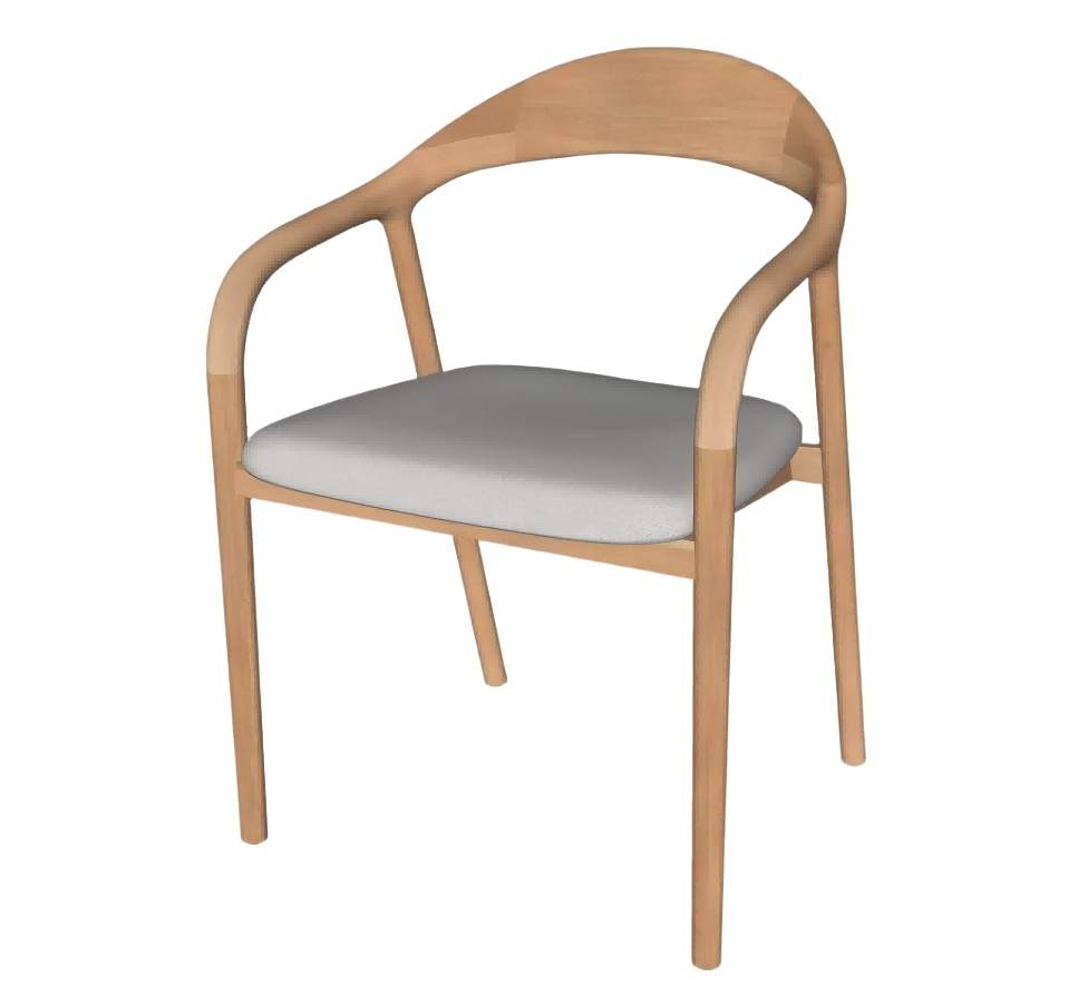 中式扶手椅子SU模型 SU模型免费下载_sketchup模型