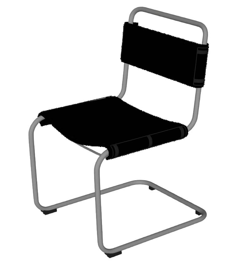 弓形椅子草图模型椅子SU模型 SU模型免费下载_sketchup模型