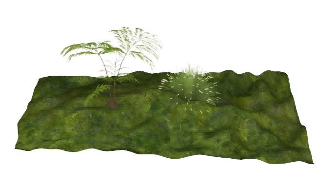景观微地形SU模型下载 SU模型免费下载_sketchup模型