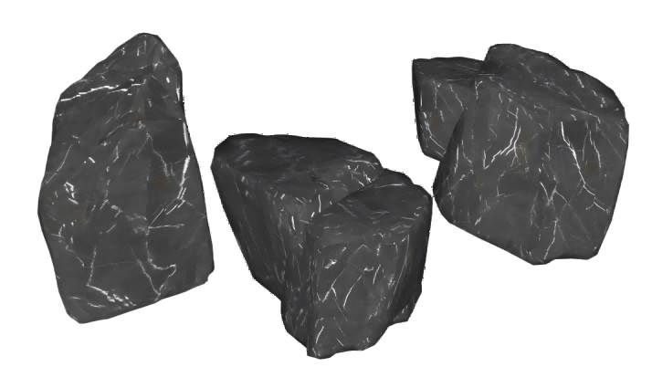天然景观石-雪浪石su模型 SU模型免费下载_sketchup模型