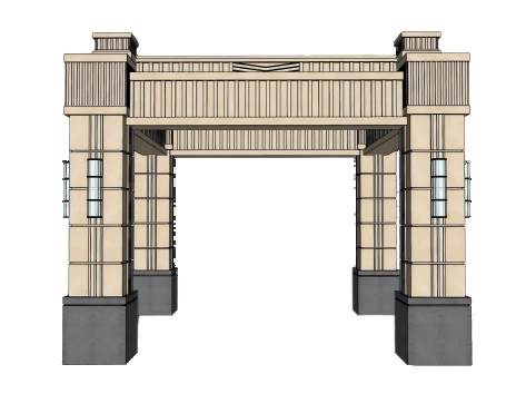 新中式凉亭子su模型 SU模型免费下载_sketchup模型