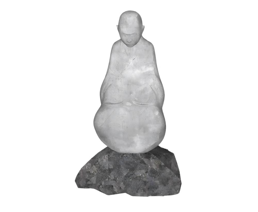 禅意景观雕塑佛像su模型 SU模型免费下载_sketchup模型