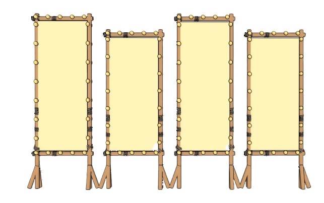 露营口号标语su模型 SU模型免费下载_sketchup模型