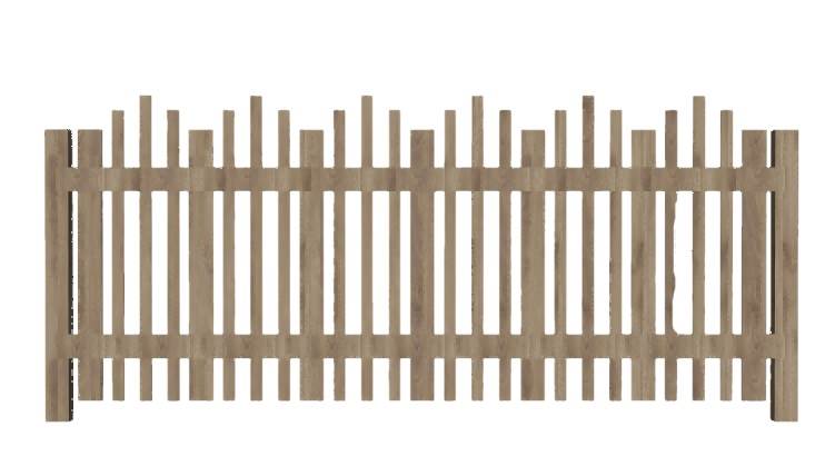 栅栏围栏su模型 SU模型免费下载_sketchup模型