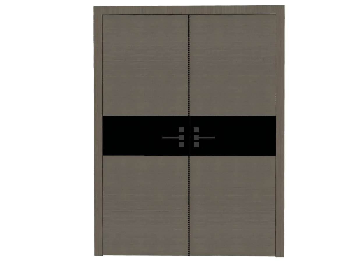 双开门室内门su模型 SU模型免费下载_sketchup模型