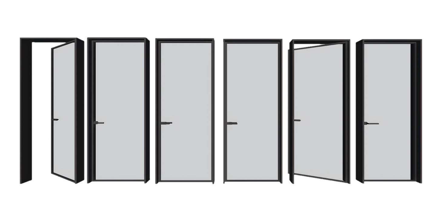 浴室门长虹玻璃门su模型 SU模型免费下载_sketchup模型