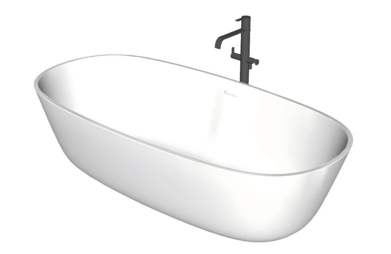 简约的独立式浴缸su模型 SU模型免费下载_sketchup模型