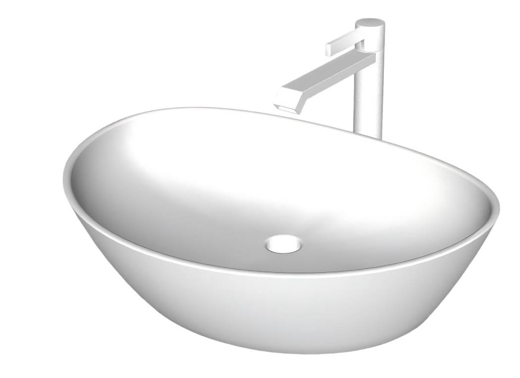 简约风格的台上盆洗手池su模型 SU模型免费下载_sketchup模型