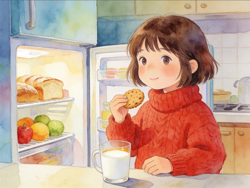 水彩画:天一冷就长胖的原因找到了 水彩画高清JPG图片素材