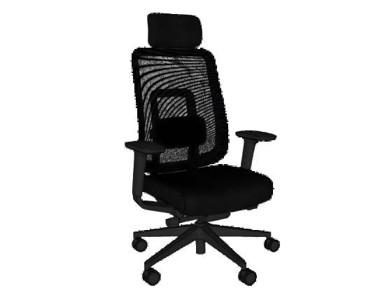 人体工学办公椅su模型 SU模型免费下载_sketchup模型