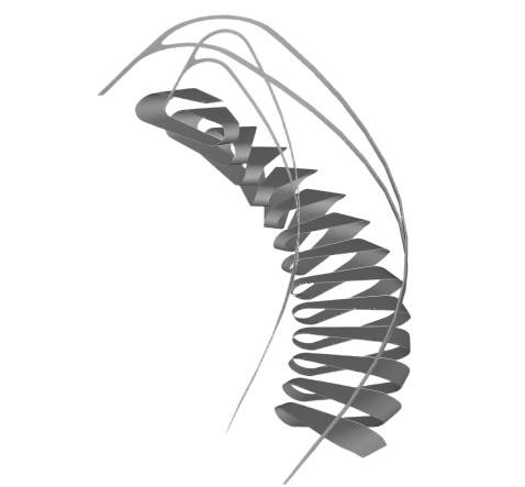 室内装饰性螺旋楼梯su模型 SU模型免费下载_sketchup模型