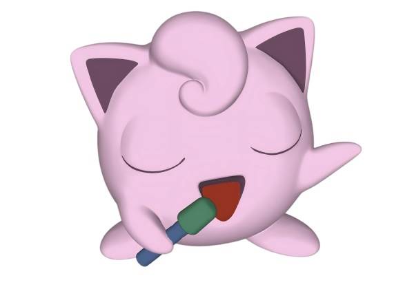 卡通唱歌手办IP摆件su模型 SU模型免费下载_sketchup模型