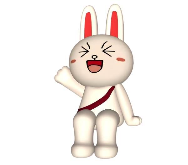 卡通小兔子草图模型动物SU模型 SU模型免费下载_sketchup模型