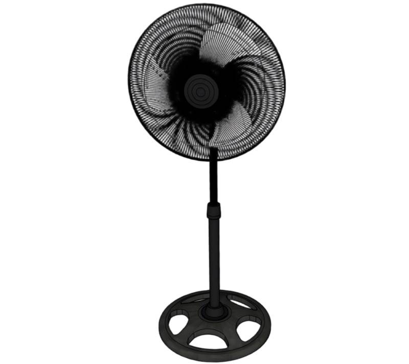 落地式电风扇家电SU模型 SU模型免费下载_sketchup模型