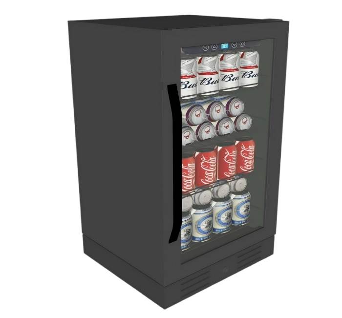 冷藏展示柜小型冰箱家电SU模型 SU模型免费下载_sketchup模型