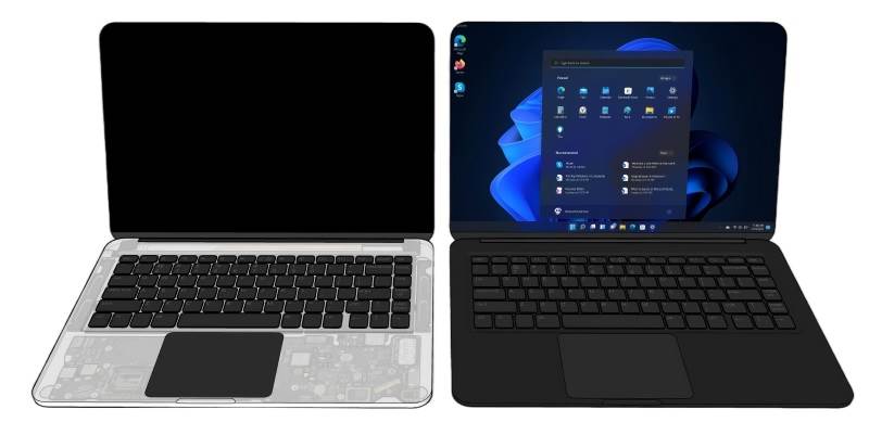 笔记本电脑家电SU模型 SU模型免费下载_sketchup模型