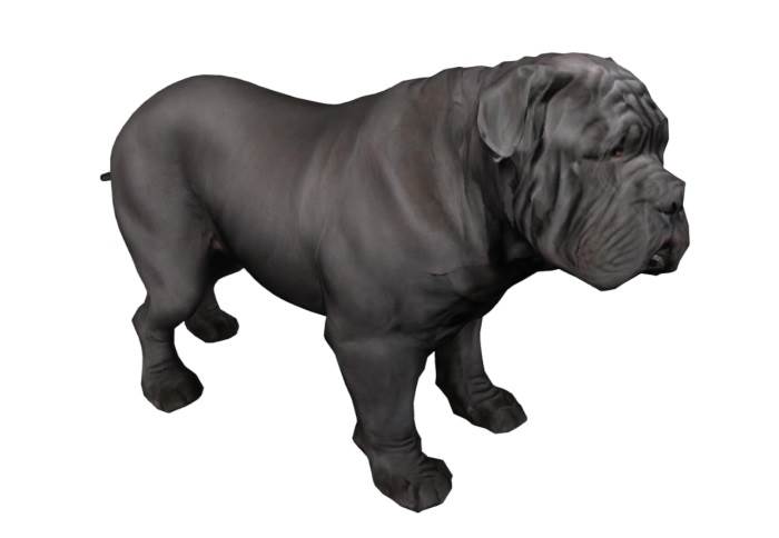 斗牛犬动物SU模型 SU模型免费下载_sketchup模型