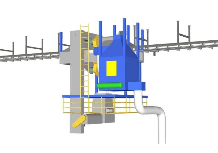 工业生产除尘分离设备机械SU模型 SU模型免费下载_sketchup模型