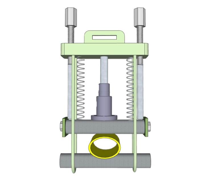 PE管件挤压装置机械SU模型 SU模型免费下载_sketchup模型