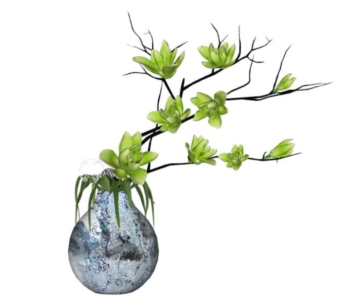 中式装饰花瓶装饰SU模型 SU模型免费下载_sketchup模型