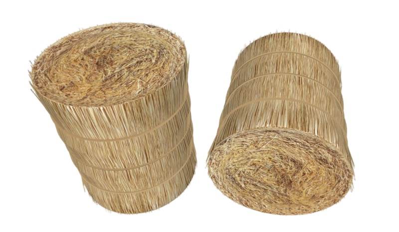 草垛子干草堆景观SU模型 SU模型免费下载_sketchup模型