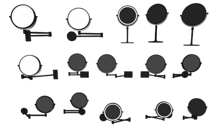 镜子台镜装饰SU模型 SU模型免费下载_sketchup模型