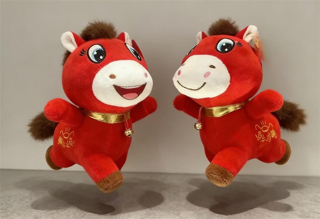 水彩画:买哭哭马过年送亲友 水彩画高清JPG图片素材