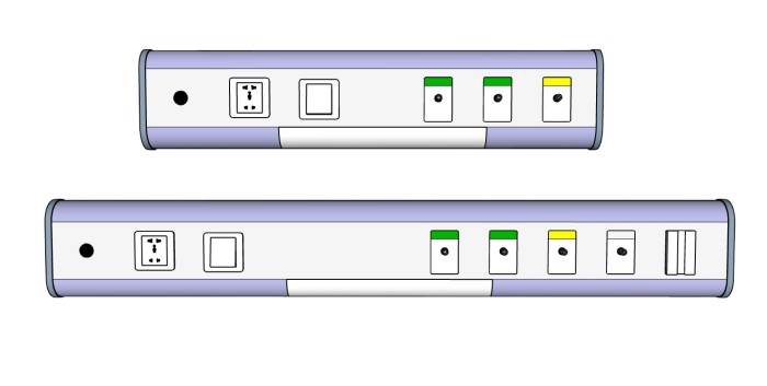 医院病床头开关 SU模型免费下载_sketchup模型