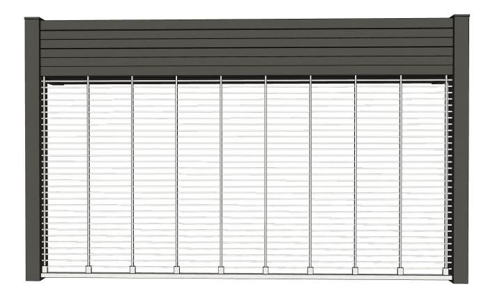 商铺卷帘门门窗SU模型 SU模型免费下载_sketchup模型