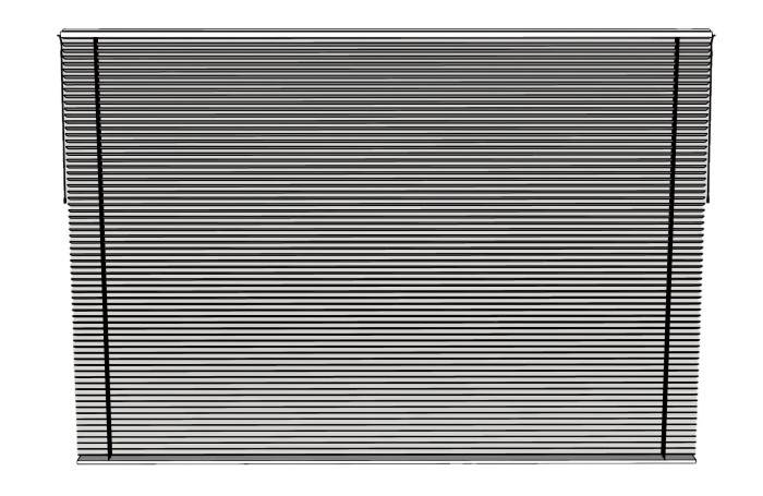 百叶窗帘门窗SU模型 SU模型免费下载_sketchup模型