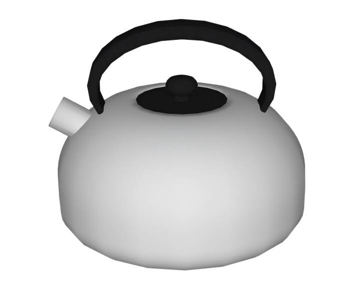 茶壶水壶烧水壶装饰SU模型 SU模型免费下载_sketchup模型