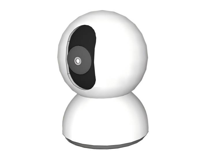 家用摄像头监控家电SU模型 SU模型免费下载_sketchup模型