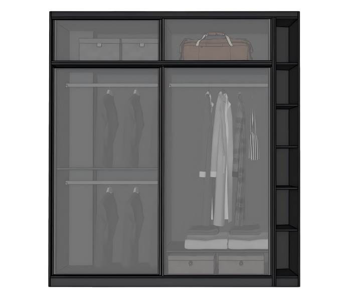 睡衣衣柜柜子SU模型 SU模型免费下载_sketchup模型