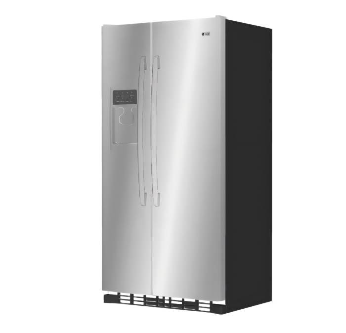 双开门冰箱家电SU模型 SU模型免费下载_sketchup模型