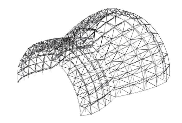 艺术桁架 SU模型免费下载_sketchup模型