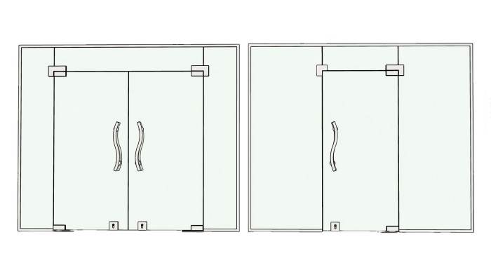 玻璃门拉手门把手门窗SU模型 SU模型免费下载_sketchup模型
