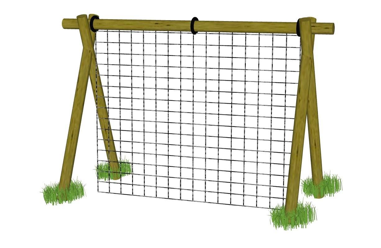 铁丝网塑料网装饰SU模型 SU模型免费下载_sketchup模型