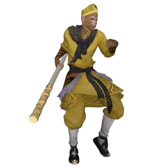 西游记孙悟空齐天大圣孙行者人物SU模型 SU模型免费下载_sketchup模型