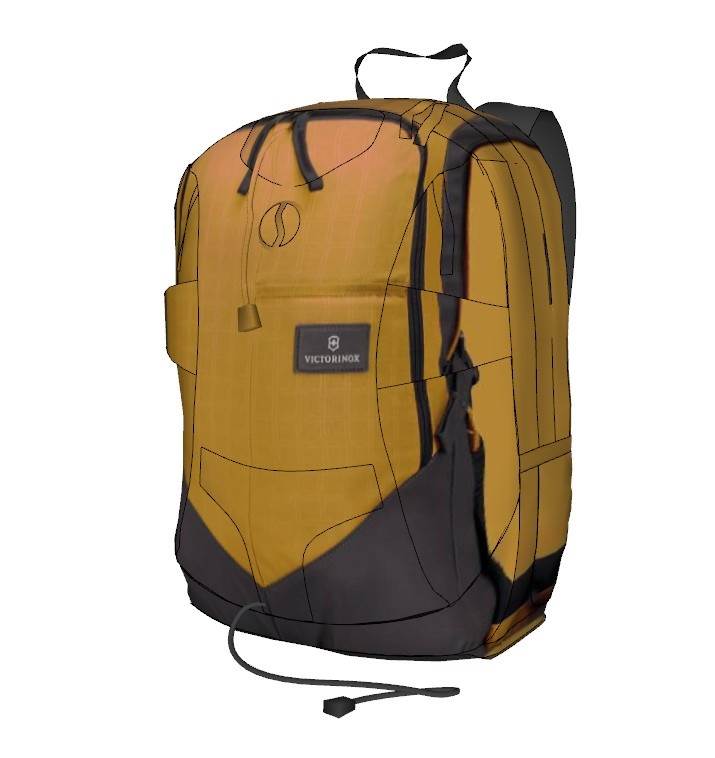 旅行包背包登山包服饰SU模型 SU模型免费下载_sketchup模型