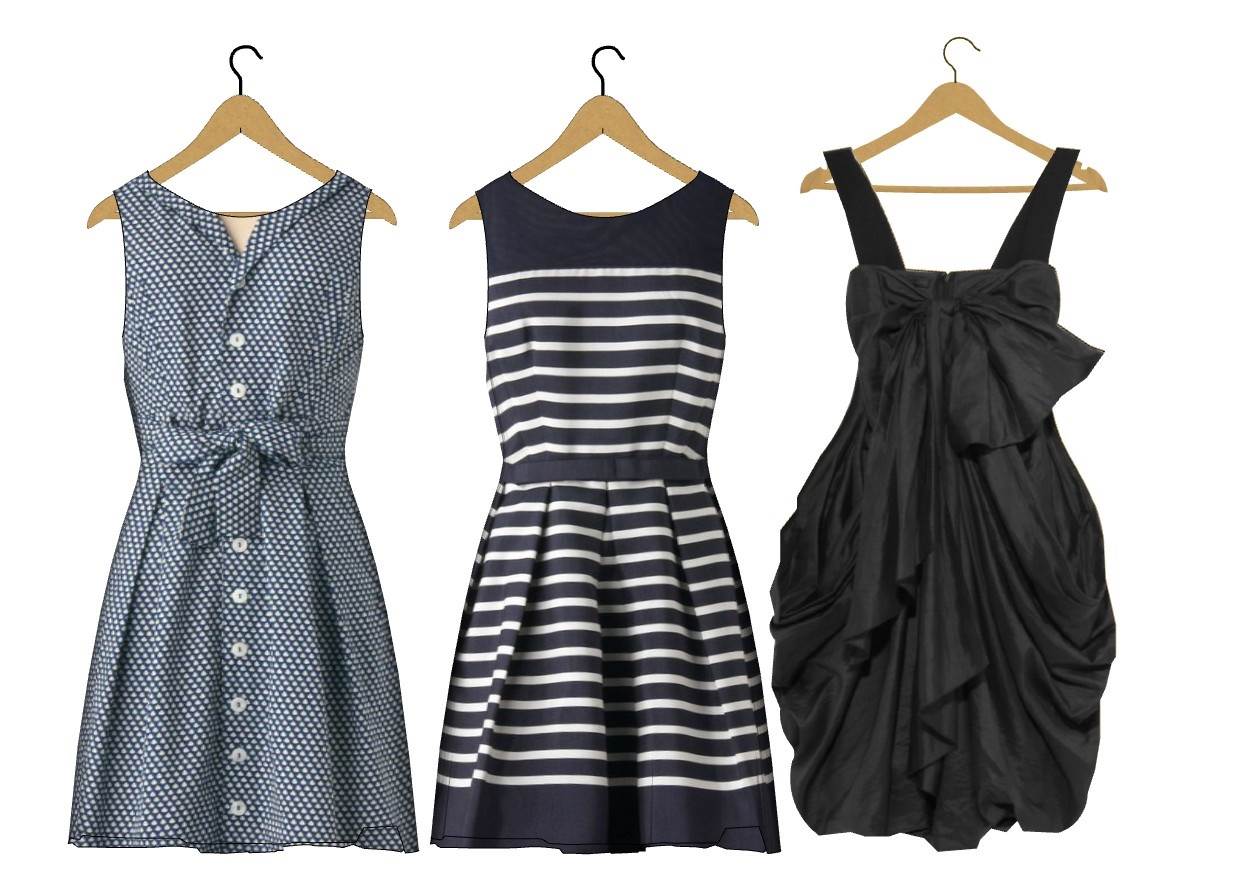 女装衣服裙子服饰SU模型 SU模型免费下载_sketchup模型