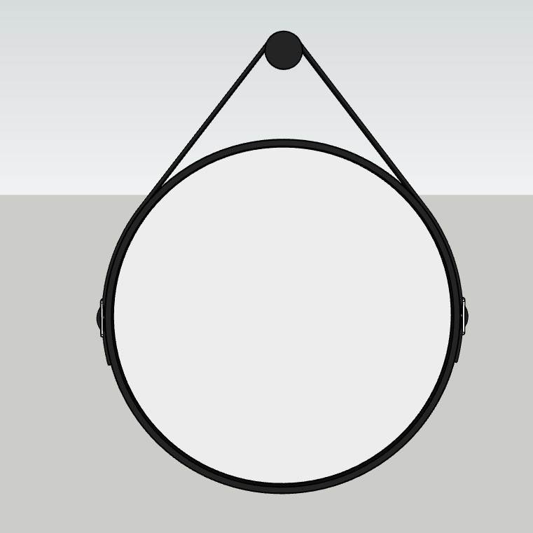 镜子mirror装饰SU模型 SU模型免费下载_sketchup模型