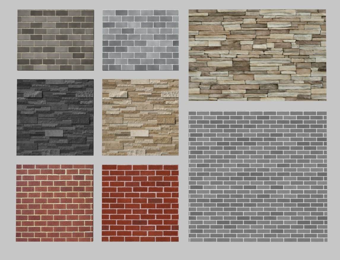 红砖墙建筑SU模型 SU模型免费下载_sketchup模型