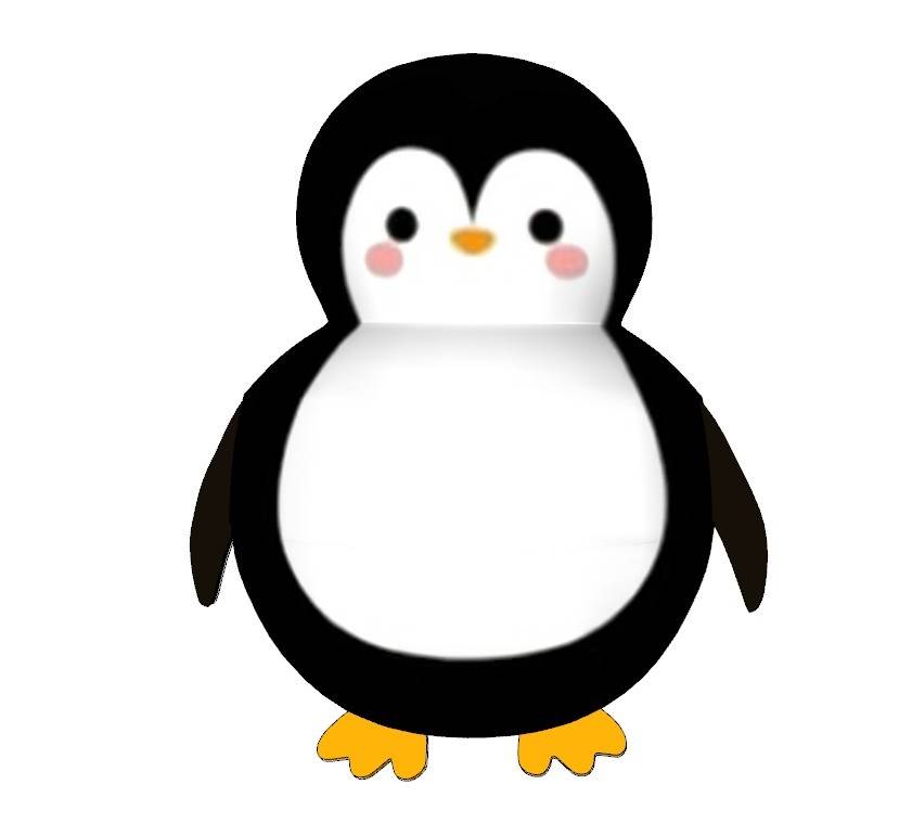 卡通动物企鹅动物SU模型 SU模型免费下载_sketchup模型