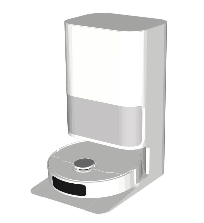 扫地机器人自动集尘基站家电SU模型 SU模型免费下载_sketchup模型